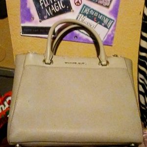 Michael kors heather grey purse